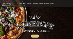 Desktop Screenshot of libertybreweryandgrill.com